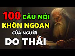 100 câu nói khôn ngoan của người Do Thái